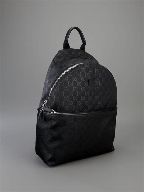 gucci hand bag monogram black vintage|gucci black monogram backpack.